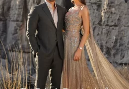 Kicking off forever in timeless elegance — Zein stuned in her Day 1 wedding weekend look by Elie Saab, where romance meets regal sophistication.