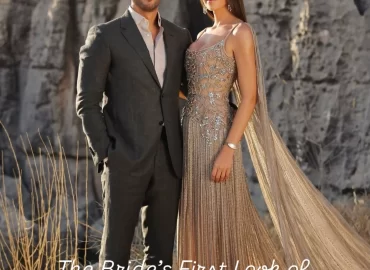 Kicking off forever in timeless elegance — Zein stuned in her Day 1 wedding weekend look by Elie Saab, where romance meets regal sophistication.