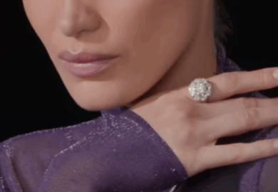 Bella Hadid Dazzles in Chopard’s Latest L’Heure du Diamant Campaign .