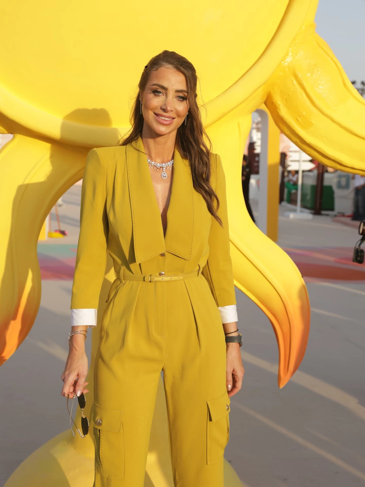 Yesterday at Marassi North Coast’s #Cosmogate, the spotlight wasn’t just on the beauty brands —Lebanese public figure and celebrated TV personality Annabella Hilal captivated the crowd, looking radiant as ever while moderating the inspiring panel talks.