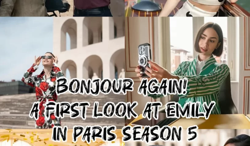 Bonjour again, Paris! Our favorite fashion-forward expat is back—get your first look at Emily in Paris Season 5, where new adventures, love twists, and unapologetic style are always on the agenda.