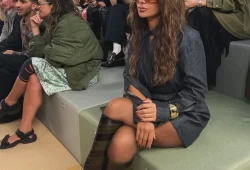 Front Row Perfection Saba serving Milan Glam!