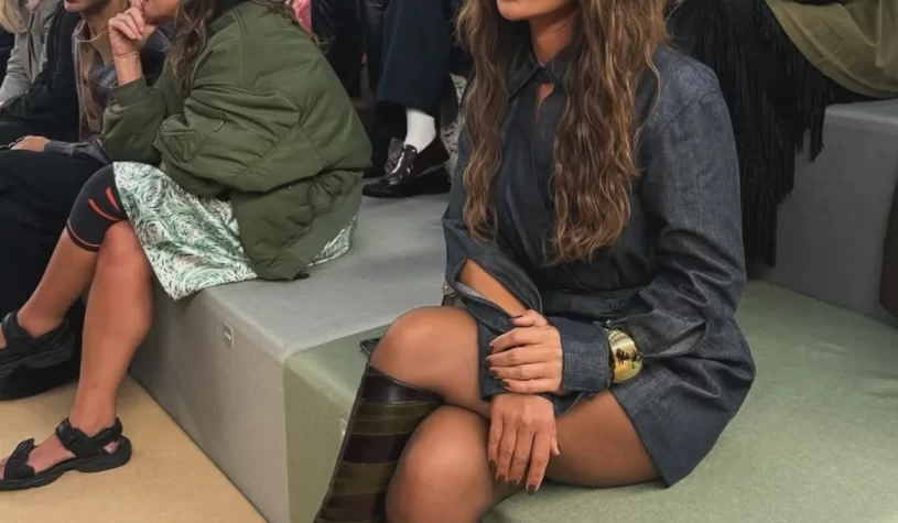 Front Row Perfection Saba serving Milan Glam!