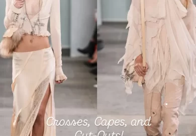 Blumarine SS26: Where Brooding Beauty Meets Party Spirit