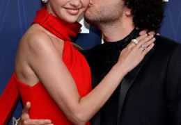 Red Carpet Romance: Selena Gomez Shines with Her Love