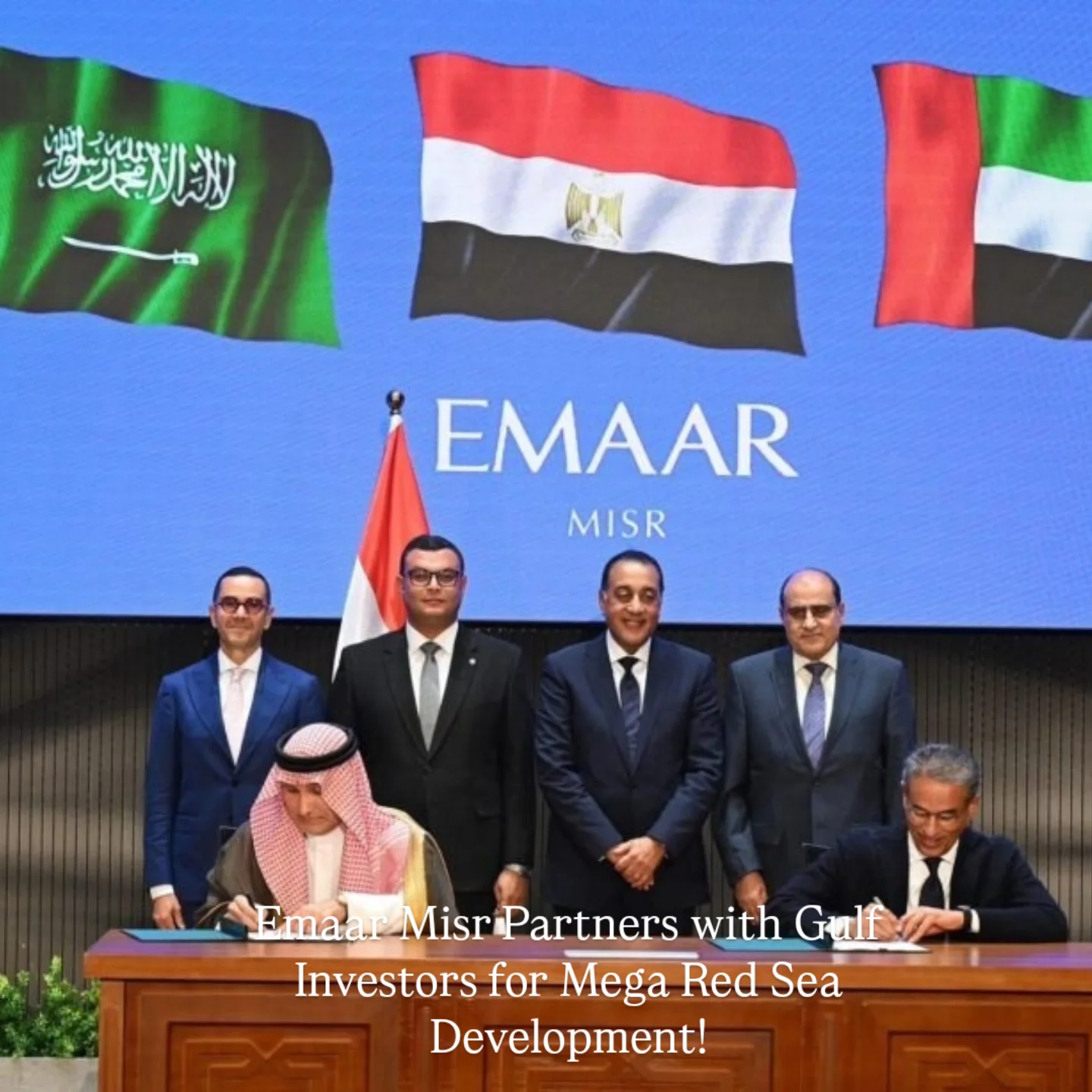 Emaar Misr Partners with Saudi & Emirati Investors for Mega Project