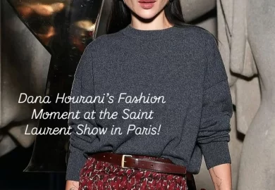 YSL Meets Beirut: Dana Hourani Owns the Runway