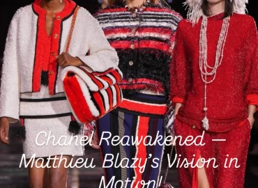 Matthieu Blazy ushers in a new era at chanelofficial — one defined by effortless motion, texture, and emotion. A poetic revival of the house’s enduring spirit