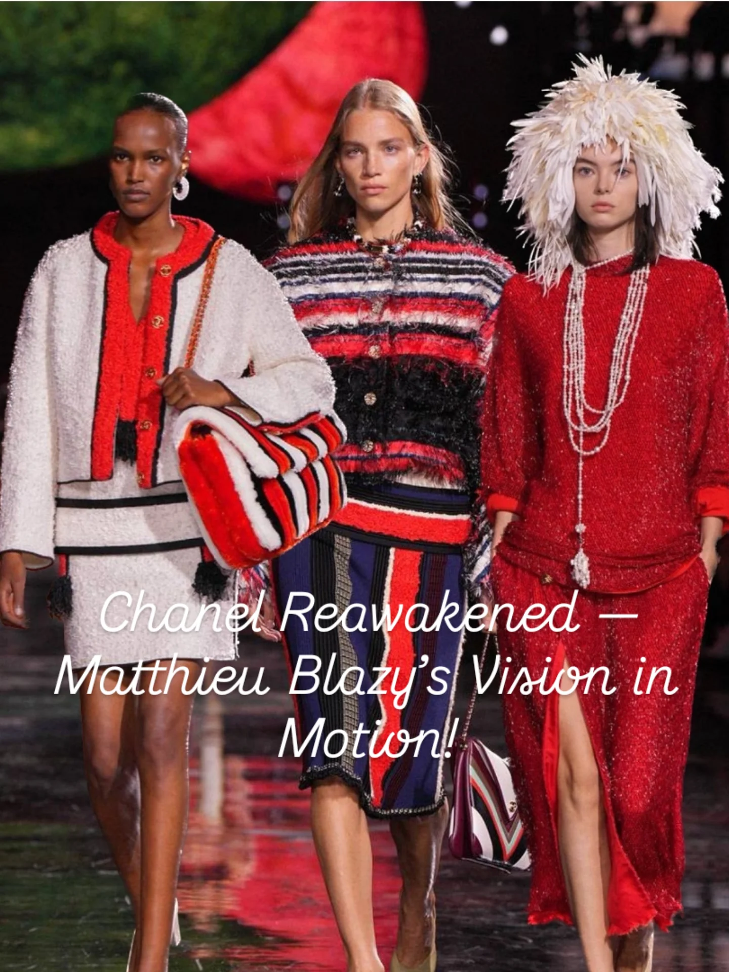 Matthieu Blazy ushers in a new era at chanelofficial — one defined by effortless motion, texture, and emotion. A poetic revival of the house’s enduring spirit