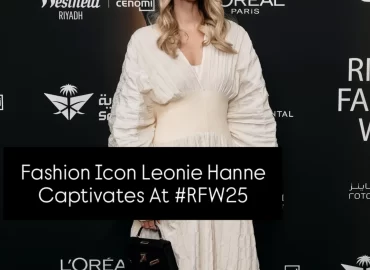 Radiant as ever  fashion star LeonieHanne at riyadhfashionweek RFW25