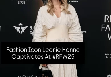 Radiant as ever  fashion star LeonieHanne at riyadhfashionweek RFW25