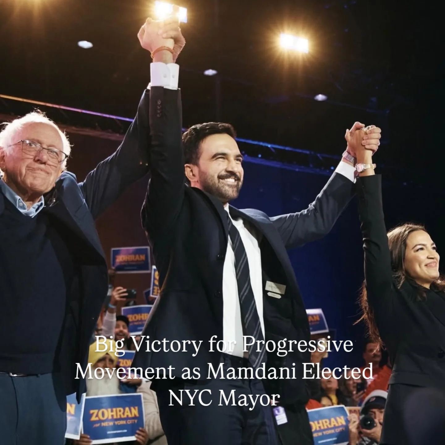 Breaking barriers and making history! Zohran Mamdani is officially New York City’s first Muslim mayor — a win for progress, diversity, and representation.