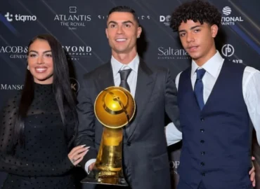 Georgina Rodríguez & Cristiano Ronaldo: A Night of Pride and Poise