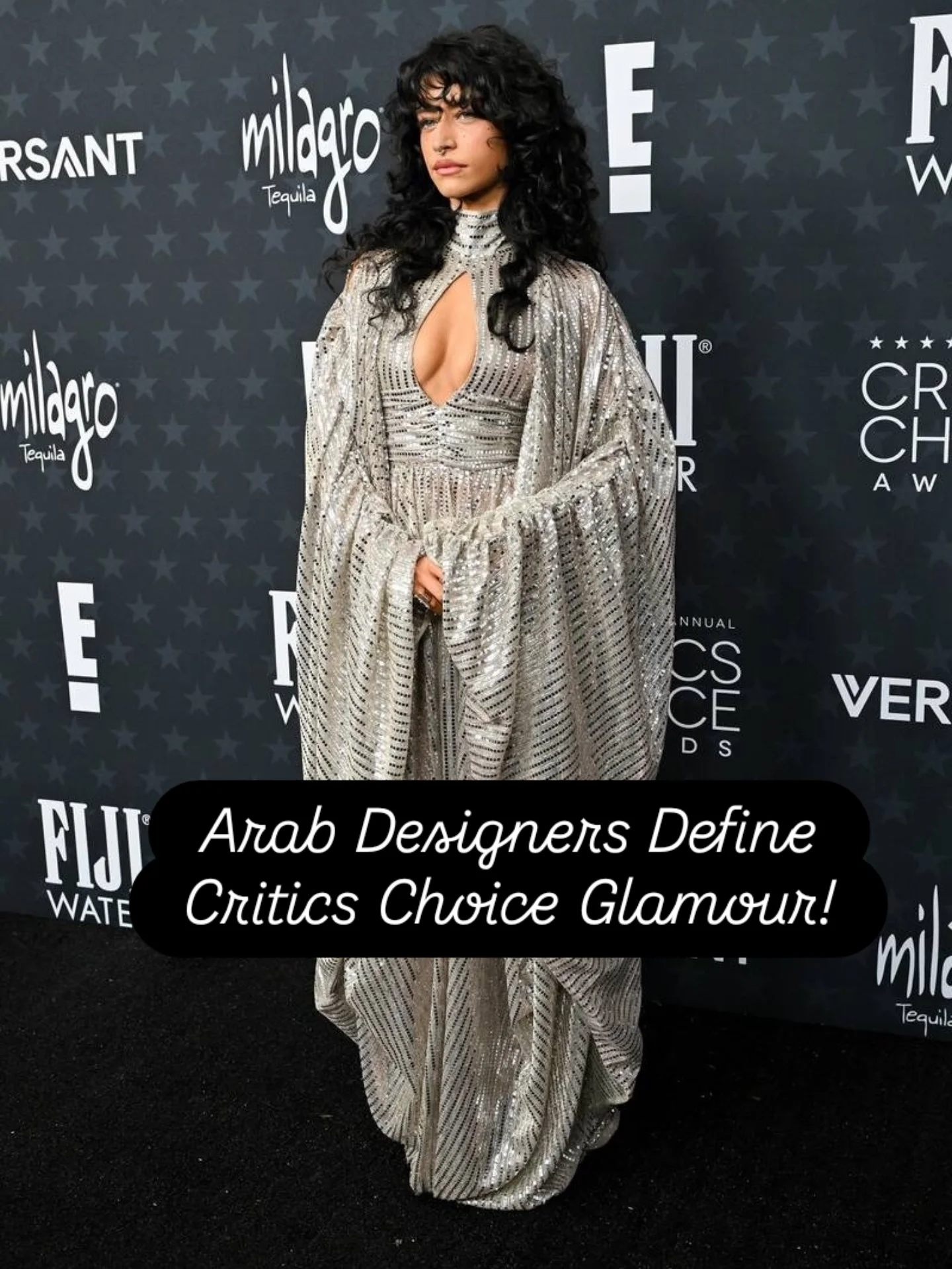 Arab Couture Takes Center Stage at the Critics Choice Awards