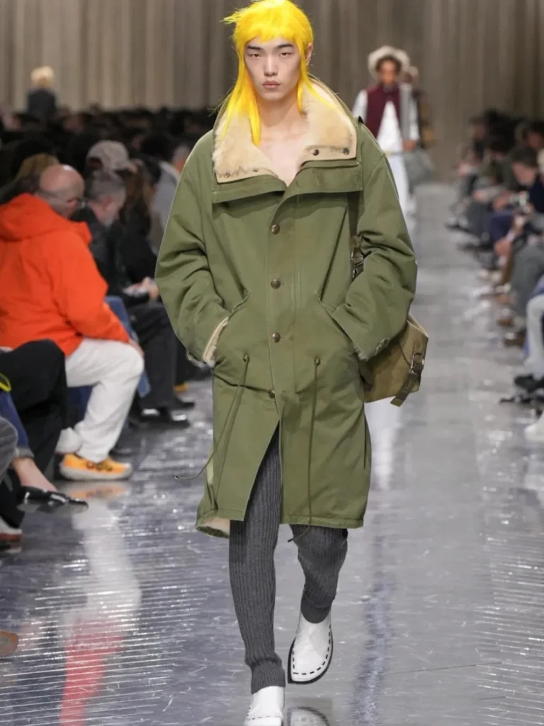 Good, but not groundbreaking. Dior meets street-style—almost Topshop-coded. Are we expecting more? Definitely loved the coats