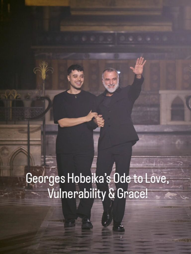 Georges Hobeika Couture Printemps-Été 2026 explores love not as an idea, but as a way of being.Soft, vulnerable, profoundly human.