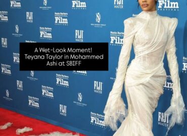 Teyana Taylor Turns Heads in Ashi Studio Couture at Santa Barbara Film Festival