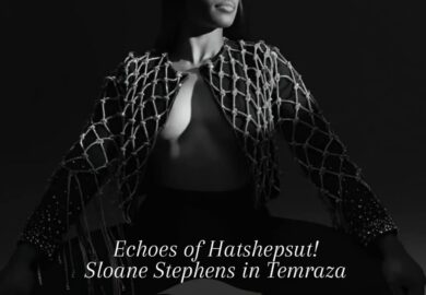Channeling strength through silhouette and shine, Sloane Stephens steps into Temraza’s ‘Avec Hatshepsut’—a collection inspired by legacy,power, and unapologetic presence.