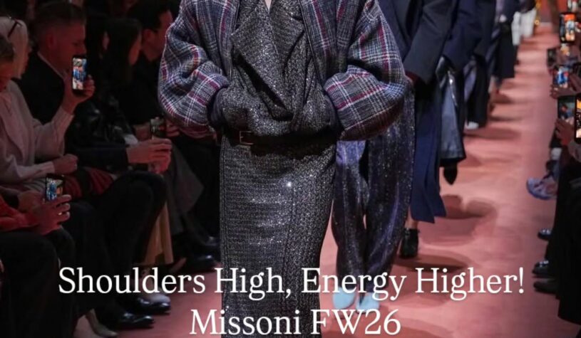 Missoni FW26 proves that layering isn’t just styling — it’s attitude.