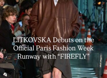 A Sky of Fireflies: LITKOVSKA Illuminates Paris Fashion Week