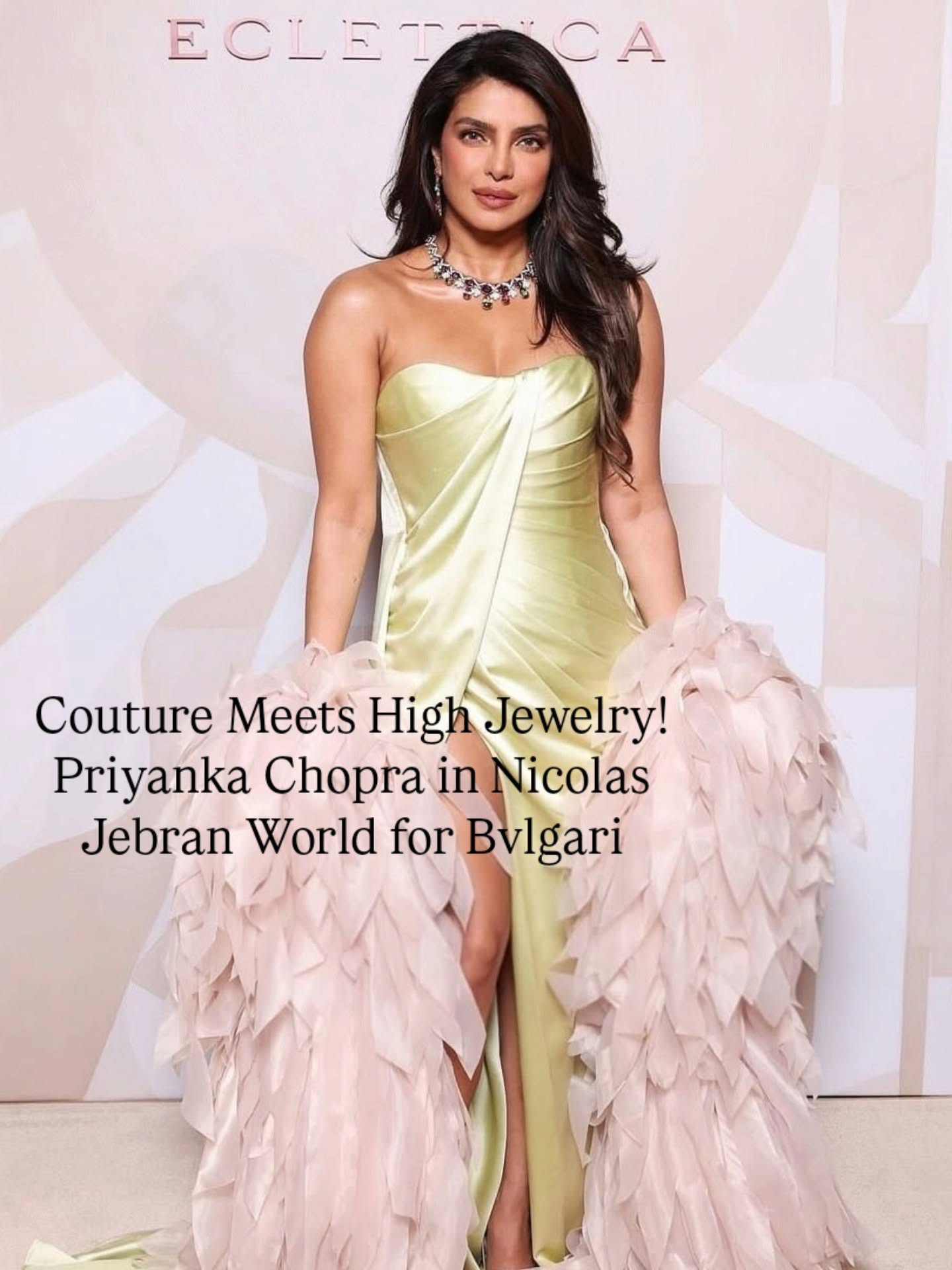 A striking vision of elegance .