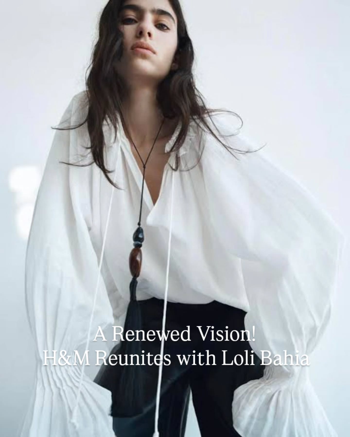 Loli Bahia Returns as the Face of H&M’s SS26 Collection