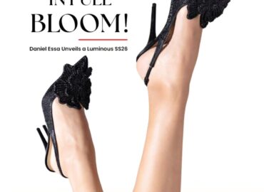 In a poetic ode to femininity, Daniel Essa unveils Fleurs de Minuit—a Spring/Summer 2026 collection where footwear transcends function to become a couture statement.