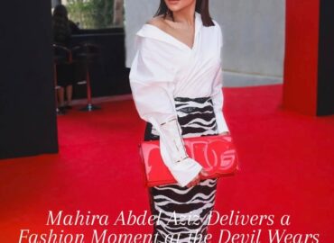 Effortlessly commanding attention, Mahira Abdel Aziz steps into the spotlight with undeniable poise at the Devil Wears Prada 2 premiere in Egypt—serving a masterclass in modern elegance.