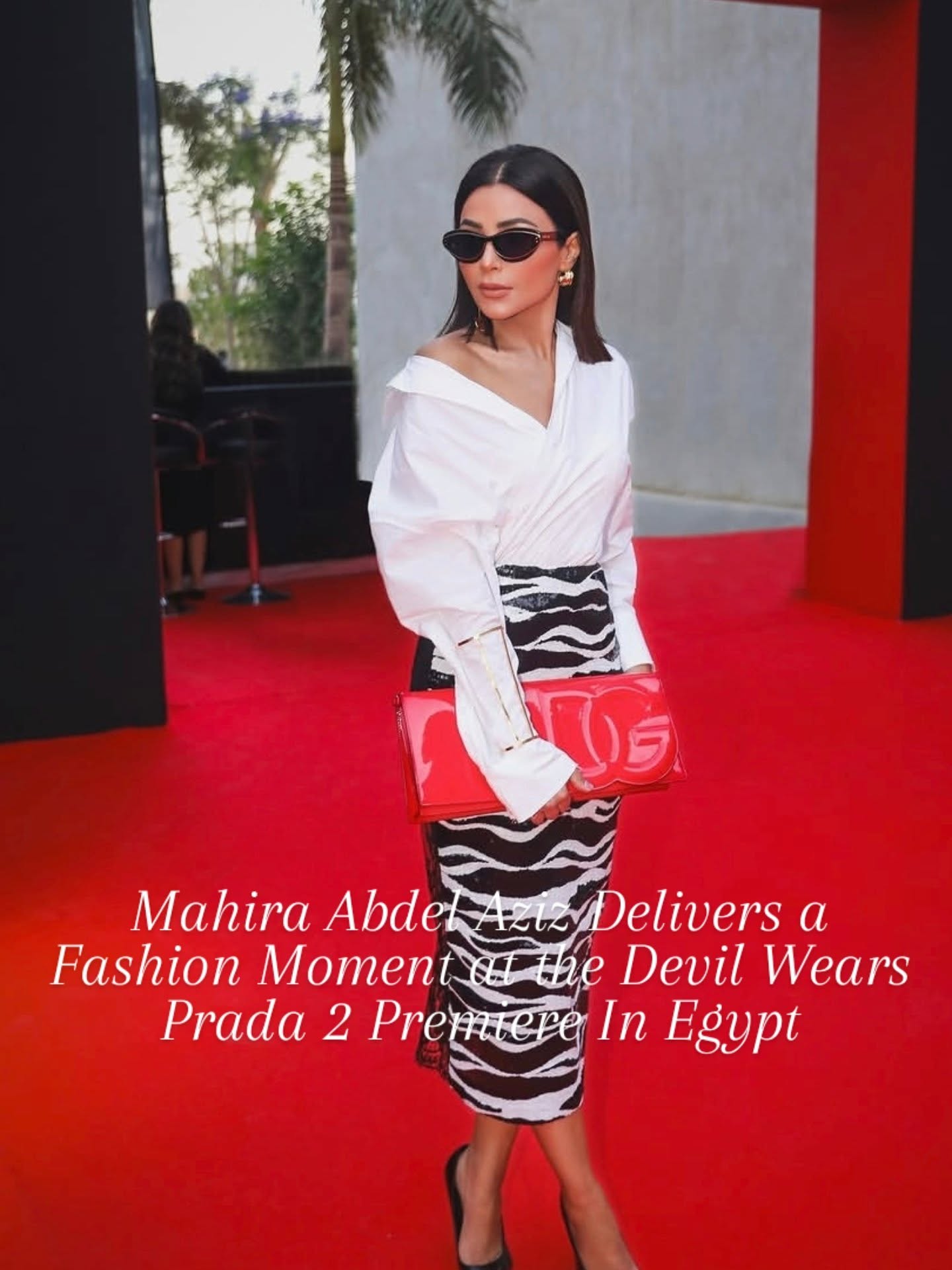 Effortlessly commanding attention, Mahira Abdel Aziz steps into the spotlight with undeniable poise at the Devil Wears Prada 2 premiere in Egypt—serving a masterclass in modern elegance.