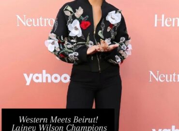 From Beirut to the world stage!Lebanese designers—led by names like Saiid Kobeisy—are redefining global glamour, one red carpet at a time. On Lainey Wilson, couture meets country, and the message is clear: Lebanese fashion is conquering—and we’re here for every moment.