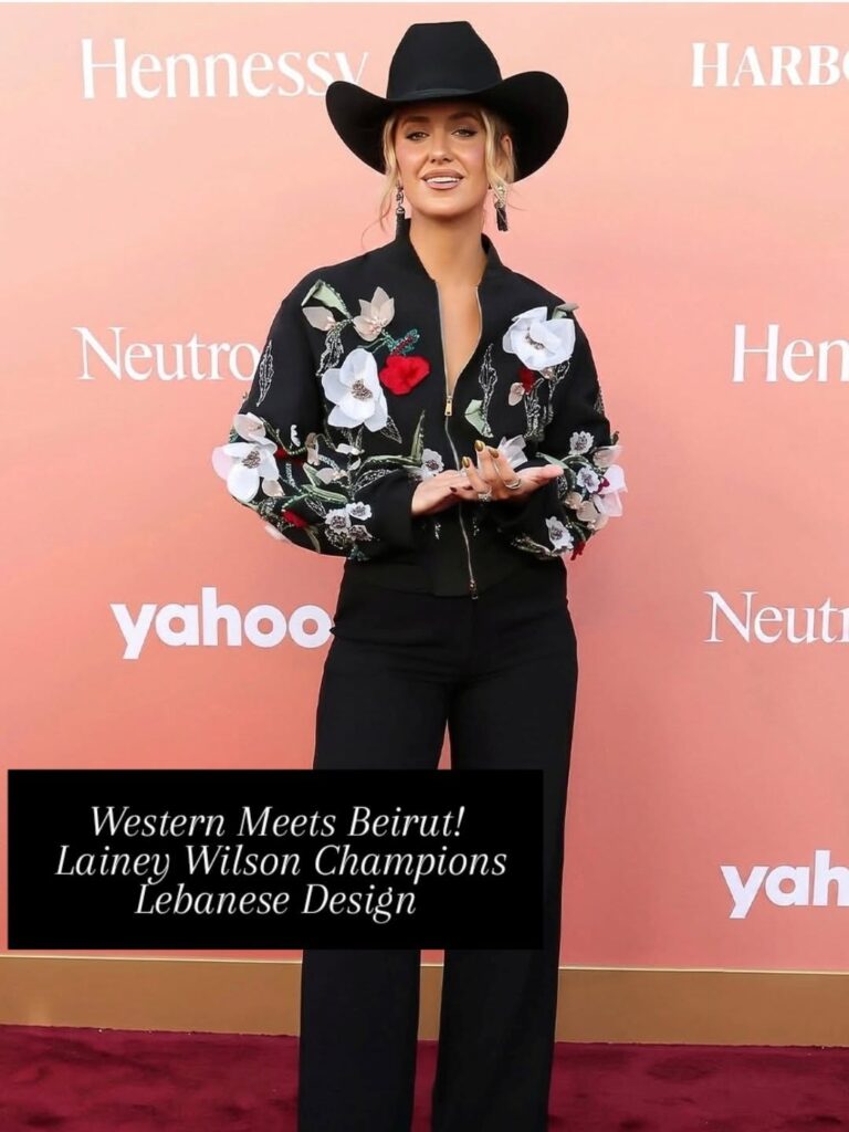 From Beirut to the world stage!Lebanese designers—led by names like Saiid Kobeisy—are redefining global glamour, one red carpet at a time. On Lainey Wilson, couture meets country, and the message is clear: Lebanese fashion is conquering—and we’re here for every moment.