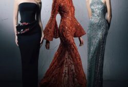 Where fantasy meets fluid femininity, Abbas Harajli unveils MUREZA— a Spring/Summer 2026 collection inspired by the serenity of the sea, tropical blooms, and the soft glow of dawn.