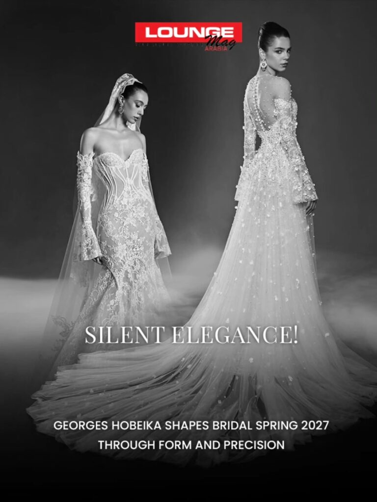 Georges Hobeika redefines bridal elegance for Spring 2027 with a collection where structure and softness exist in perfect harmony. Stripping away excess and embracing the power of form, the maison presents 19 gowns shaped through architectural precision, fluid movement, and craftsmanship that speaks through every line and silhouette. Rendered in timeless black and white, the collection proves that true refinement needs no spectacle—only the quiet confidence of impeccable design. A poetic study of restraint, where simplicity becomes the ultimate luxury.