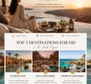 This Eid, travel becomes more than an escape — it becomes a collection of unforgettable moments. From crystal-clear lagoons and beachfront elegance in El Gouna, to the timeless beauty of AlUla’s desert landscapes, and the ultra-luxury island experiences of The Red Sea, our curated Eid edit is designed for those who seek extraordinary stays and meaningful journeys.