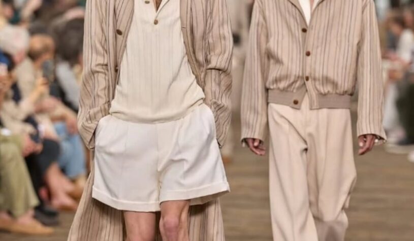 From Malibu Pier to the spirit of an endless Italian summer, Zegna’s latest presentation transformed La Villeggiatura into a lesson in effortless elegance. Inspired by the Italian tradition of relocating life—not simply escaping it—for the season, Alessandro Sartori delivered a wardrobe where ease and sophistication coexist seamlessly. Vibrant shades of orange, green, and blue punctuated relaxed tailoring, lightweight layers, and textured fabrics, creating a vision of summer that felt both refined and lived-in. Less vacation dressing, more a complete seasonal wardrobe designed for a life well-traveled.