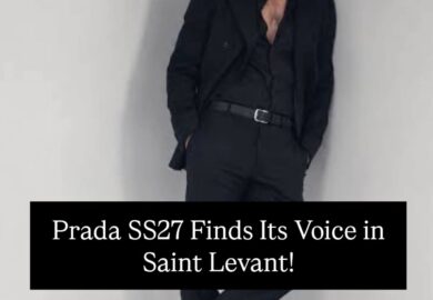 As the global fashion conversation turns to Milan, Prada continues to define the cultural pulse of menswear by bringing together voices that embody a new generation of creativity. Among the distinguished guests at the Spring/Summer 2027 Menswear Fashion Show, Saint Levant made a compelling appearance at Fondazione Prada’s Deposito, reinforcing his growing influence at the intersection of music, culture, and contemporary style.