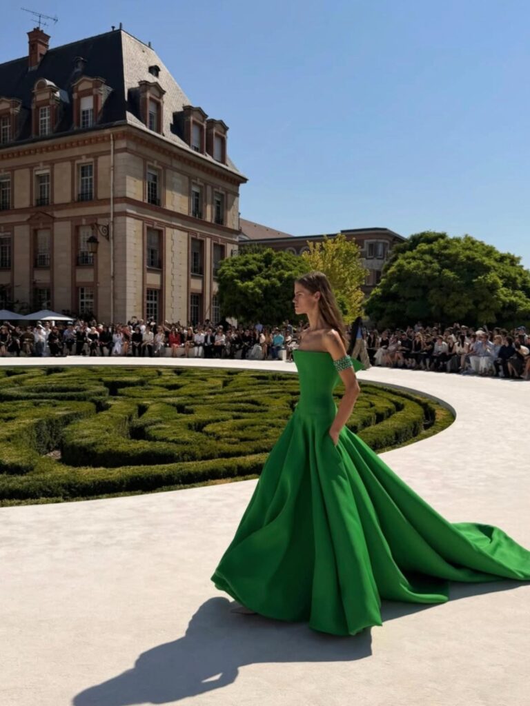 Pierpaolo Piccioli's highly anticipated haute couture debut for Balenciaga redefines the House's codes through a softer, more human lens. Monumental volumes meet unexpected lightness, creating sculptural silhouettes that move effortlessly with the body rather than overpower it.