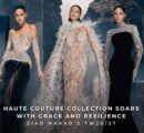 Against the breathtaking backdrop of Lebanon’s majestic mountains, Ziad Nakad unveils L’Envol, his Fall/Winter 2026–2027 Haute Couture collection—a poetic tribute to freedom, resilience, and the beauty of returning to nature. Inspired by the graceful flight of birds, each silhouette embodies movement, strength, and effortless femininity, brought to life through fluid draping, exquisite craftsmanship, and luminous Swarovski embellishments.