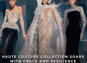Against the breathtaking backdrop of Lebanon’s majestic mountains, Ziad Nakad unveils L’Envol, his Fall/Winter 2026–2027 Haute Couture collection—a poetic tribute to freedom, resilience, and the beauty of returning to nature. Inspired by the graceful flight of birds, each silhouette embodies movement, strength, and effortless femininity, brought to life through fluid draping, exquisite craftsmanship, and luminous Swarovski embellishments.