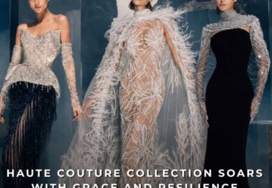 Against the breathtaking backdrop of Lebanon’s majestic mountains, Ziad Nakad unveils L’Envol, his Fall/Winter 2026–2027 Haute Couture collection—a poetic tribute to freedom, resilience, and the beauty of returning to nature. Inspired by the graceful flight of birds, each silhouette embodies movement, strength, and effortless femininity, brought to life through fluid draping, exquisite craftsmanship, and luminous Swarovski embellishments.