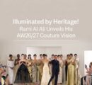 As the first light of dawn breaks across the horizon, Rami Al Ali unveils a couture collection that transcends fashion. Threads of Light: A New Dawn is a poetic reflection on resilience, heritage, and the enduring beauty that connects generations across the Arab world.