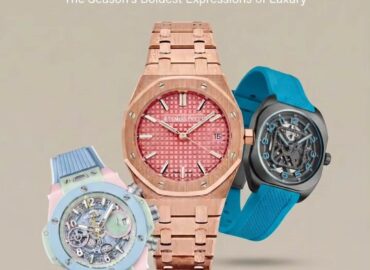 Summer is the season where luxury embraces colour, innovation, and effortless sophistication—and nowhere is that more evident than on the wrist.