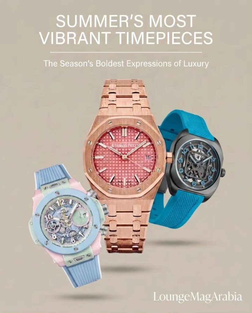 Summer is the season where luxury embraces colour, innovation, and effortless sophistication—and nowhere is that more evident than on the wrist.