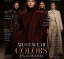 THE SHADES DEFINING FALL/WINTER 2026.