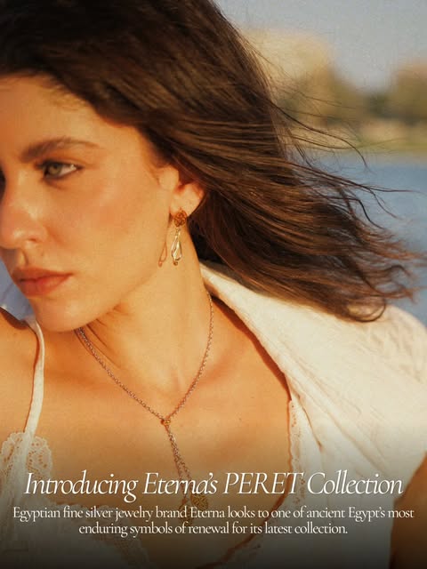 With PERET, Egyptian fine silver jewelry brand eternasilver.eg looks to the ancient season of emergence—when the Nile receded to reveal fertile land and mark a period of renewal.