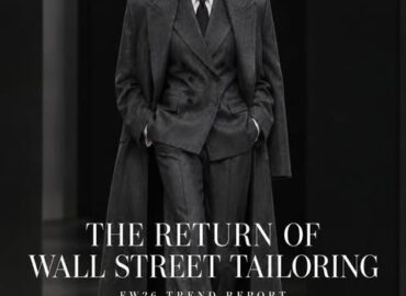 The return of power dressing.