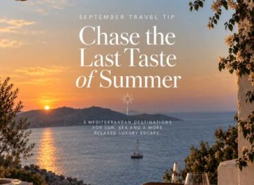 CHASE THE LAST TASTE OF SUMMER.