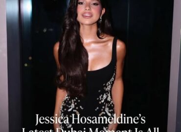 From the runway to the spotlight, Jessica Hossam continues to make a stylish statement in Dubai.