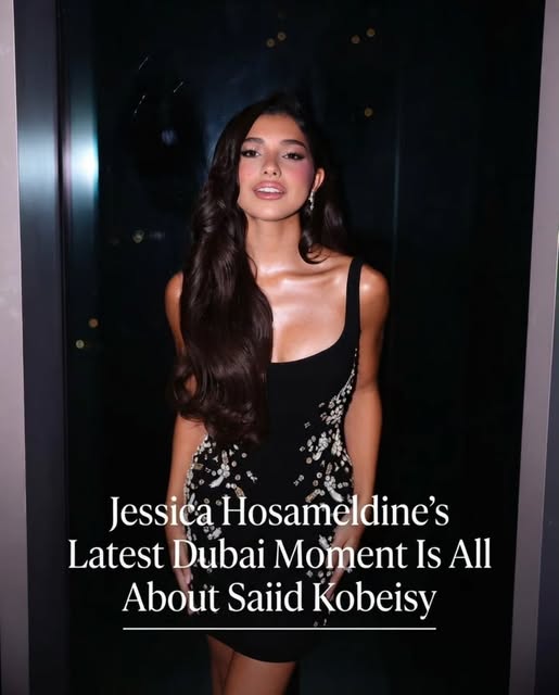 From the runway to the spotlight, Jessica Hossam continues to make a stylish statement in Dubai.