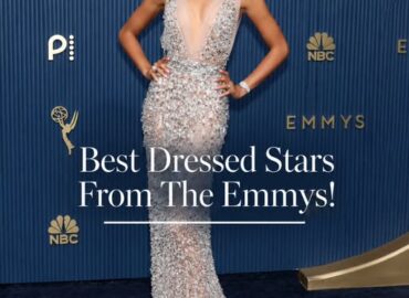 THE BEST DRESSED STARS FROM THE EMMYS.